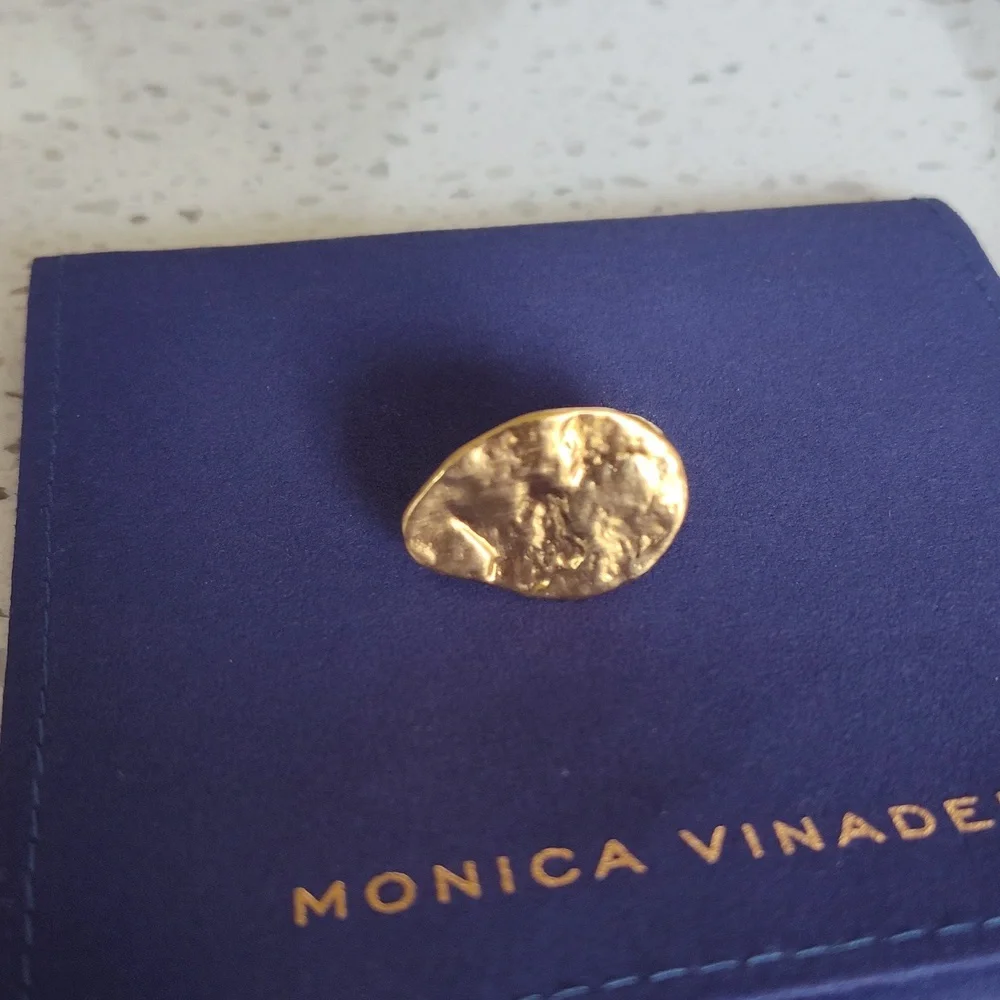 MONICA VINADER Capri Teardrop Ring - Picture 5 of 6